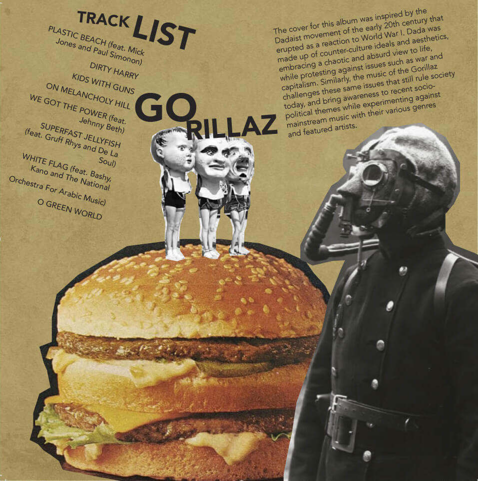 Gorillaz Album Redesign